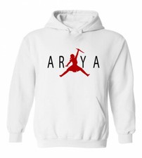 Arya Stark Game of Thrones GOT AIR HOODED SWEATSHIRT