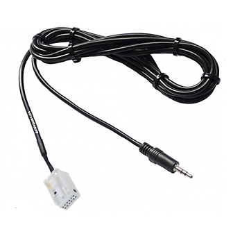 Câble Auxiliaire Adaptateur MP3 Pour Autoradio Peugeot 207 - Inclut 2 Clés D'extraction - Neuf