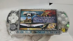 Sony PSP-3000 Playstation Portable Handheld Console Clear Shell Custom