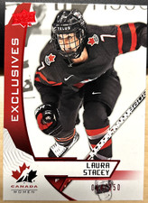 2019-20 Team Canada Women Exclusives #41 Laura Stacey Montreal Victoire / 250