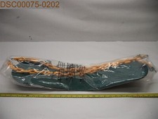 QTY 2: Jungle Gym Kingdom Swing Seats, 66" Chain Plastic Coated-Green w/ Hooks