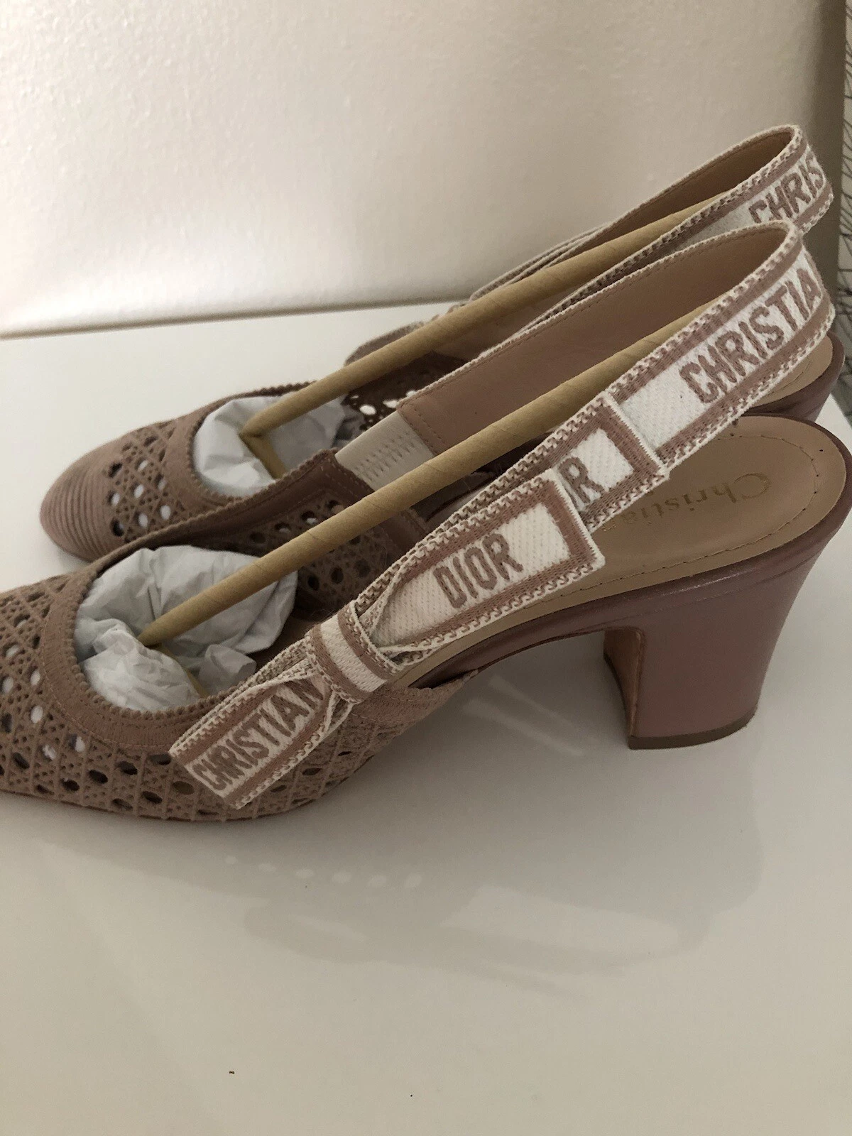 Pompe à élingue Christian Dior femme taille40(us9)
