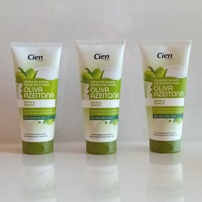 Cien Olive Handcremes 100 ml x 3er Pack