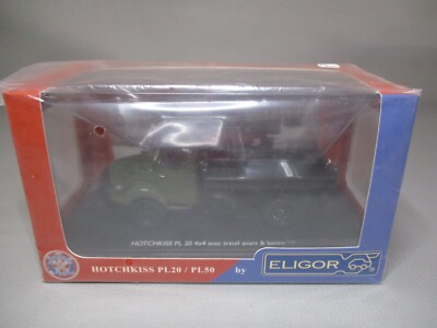Eligor - 101429 - Véhicule Miniature - Hotchkiss PL20 - 4 x 4 - Benne