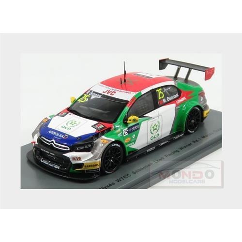 1:43 Spark Citroen C-Elysee Wtcc #25 Winner Macau Guia Race 2017 Mehdi SA158 MMC - Picture 2 of 2