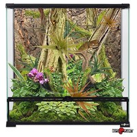 Reptiplanet Terrarium 90X45X90 Cm Glas Terrarium FüR Reptilien & Amphibien