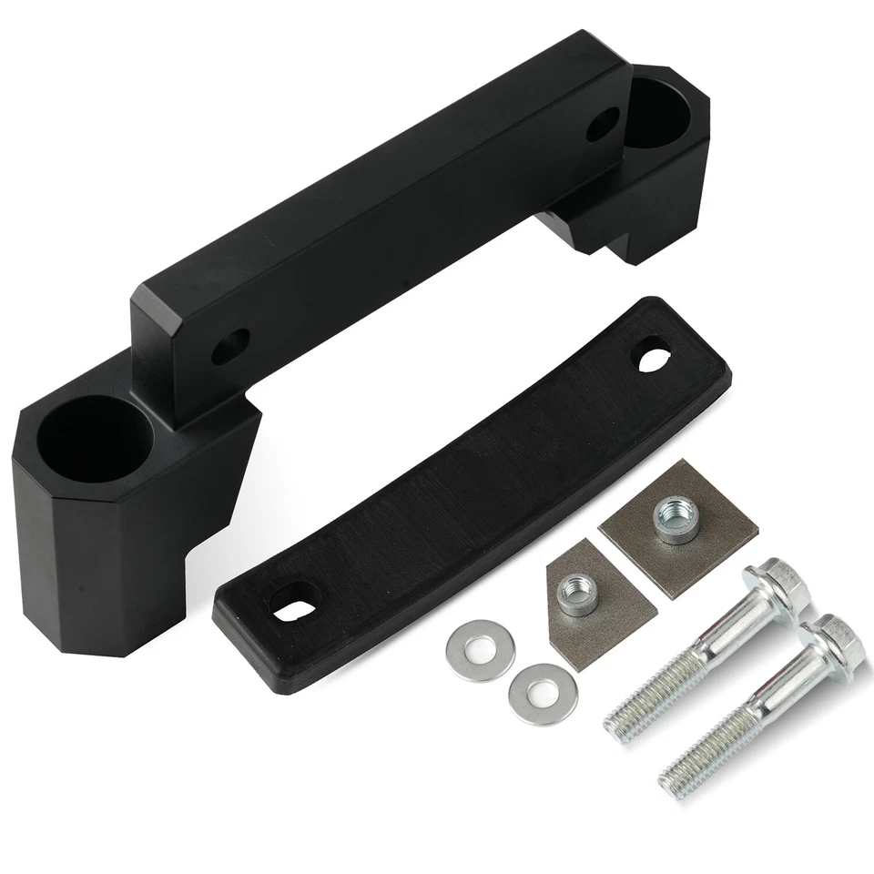 Soporte diferencial trasero Billet anodizado negro para Dodge Charger Challenger 15-23 Foto 2 de 4