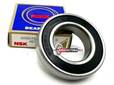 NSK 6006 VV C3 BALL BEARING, RUBBER SEALED NON CONTACT SEALS 30x55x13 mm 6006DDU