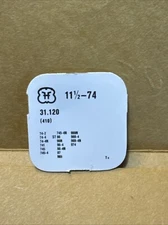 FHF 74 Caliber Single Winding Pinion  , NOS