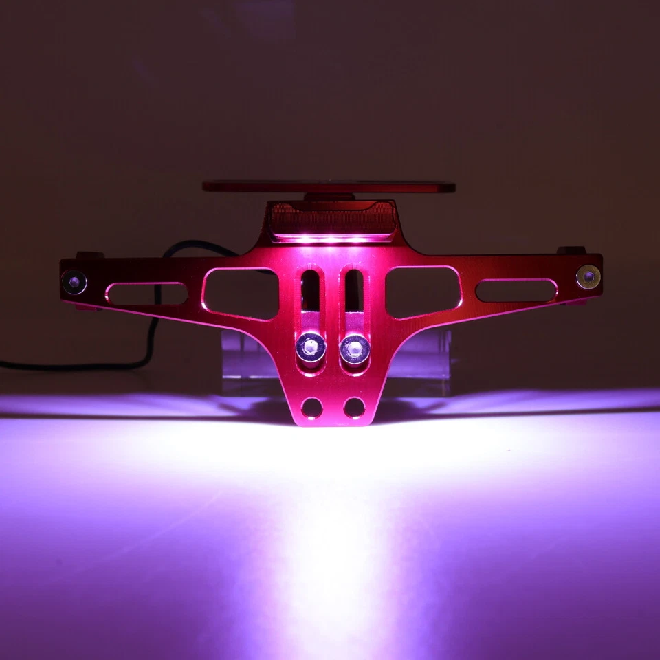 Para Ducati Scrambler ícone para-lama traseiro placa suporte cauda arrumada luz LED - Imagem 4 de 4