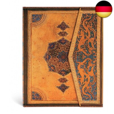 Paperblanks - Safawidische Bindekunst - Notizbuch Ultra Liniert, Ultra (230 x