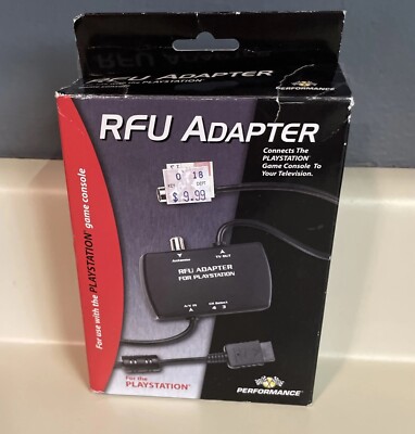 InterAct Accessories Inc. PERFORMANCE Vintage RFU RF Adapter for Playstation