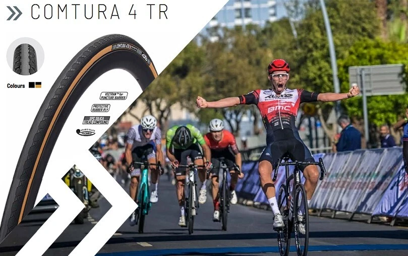 Set of Tufo Comtura TLR 700 x 28c Tubeless Ready Road Bike Tyres Tanwall 28mm - image 3 of 4