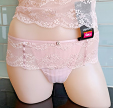 Mey Favourites Vintage Rose JAZZ Stripe and Lace Hipster Briefs