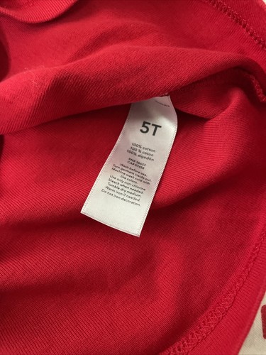 Carters Old Navy Girls 5T Valentine’s “Here to Steal Hearts” Red Top Leggings - Picture 8 of 9