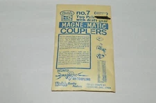 HO scale Kadee #7 magnetic operating knuckle coupler (2 pair) short-underset