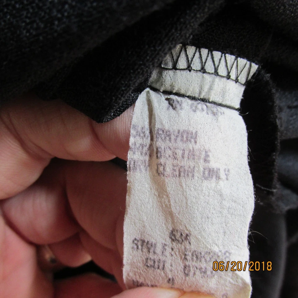 Caren Desiree Company Black Formal Dress Size 4 lace Foto 3 de 4