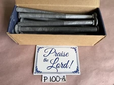 15- Carriage Bolt Hot Dipped Galvanized 5/8-11 x 10'' Midwest Fastener