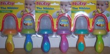 New Nuby 2 Pack The Nibbler, Baby Shower, BPA Free, 10 Months