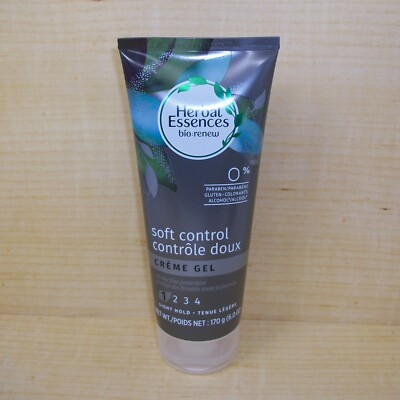 One Herbal Essences Bio-Renew Soft Control Creme Hair Gel Light Hold Level 1