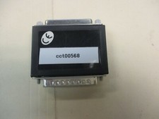 Used CCT00568 DB25 25-pin Male/Female Null Modem Gender Changer Adapter