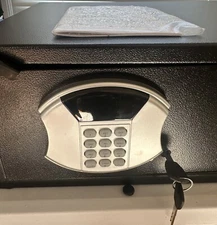 Honeywell Hideable Safe Box With Hotel Style Digital Lock 1.14 Cu-5105