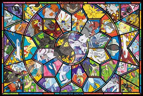 Pokemon Legendary Pokémon 1000 Piece Art Crystal Jigsaw Puzzle