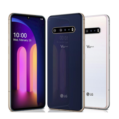 Smartphone original LG V60 ThinQ V600TM GSM 5G Android 6,8 pouces débloqué 128 Go 256 Go - Photo 1 sur 7