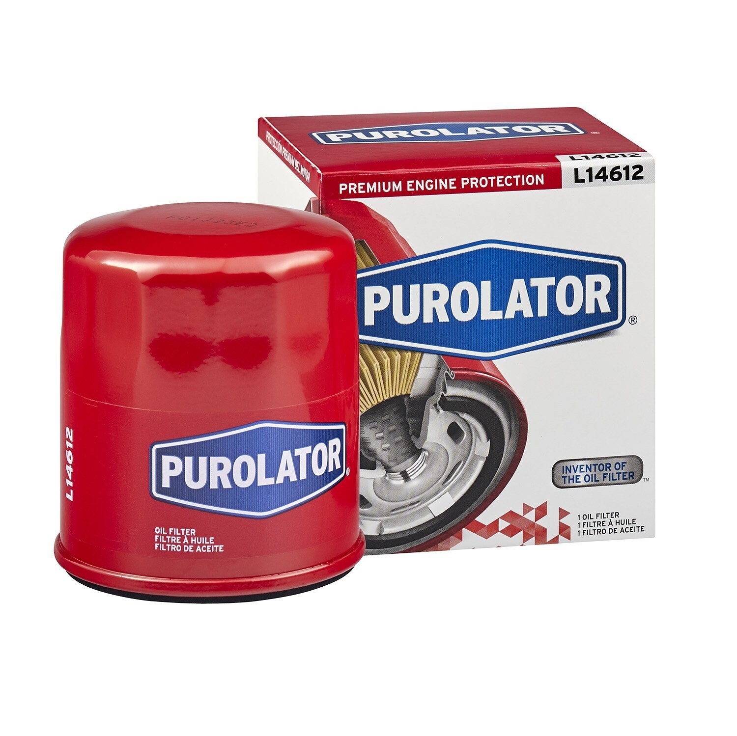 L14612 Purolator Spin-On Oil Filter (Replacement for: 1321800010, 57040)