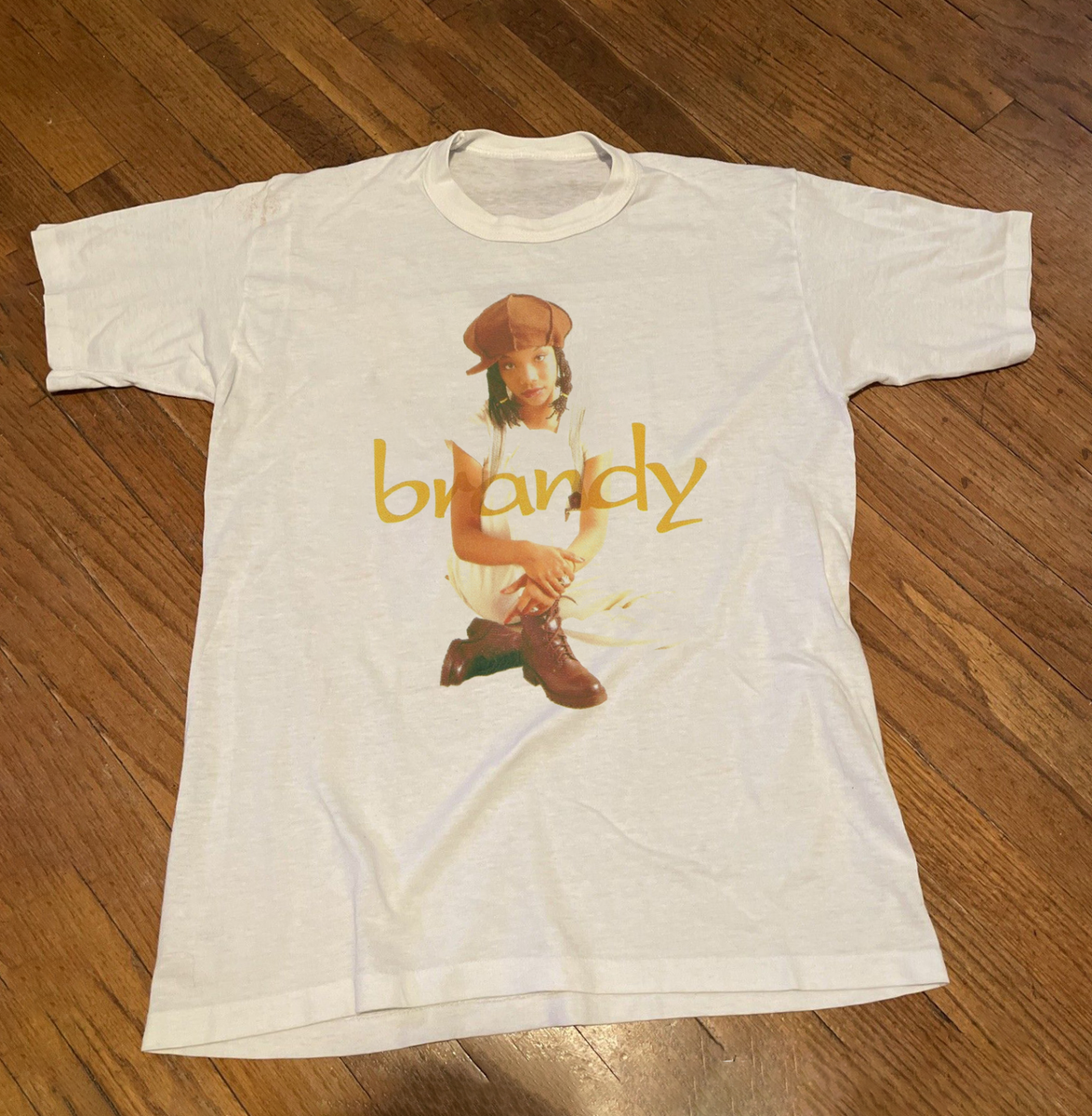 brandy melville レア　レコード　Tシャツ Brandy Norwood Brandy Brandy Album Unisex Adult T-Shirt All Size