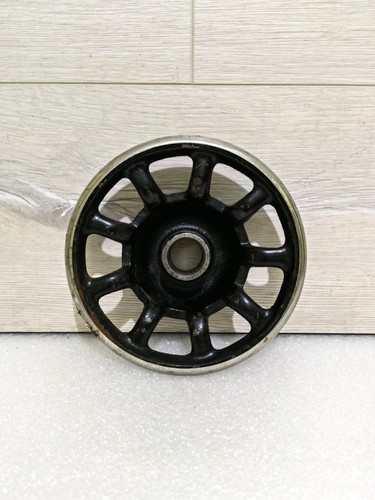 5.5" Vntg handle wheel garden art industrial art steampunk handle wheel 1 pcs. - Picture 3 of 9