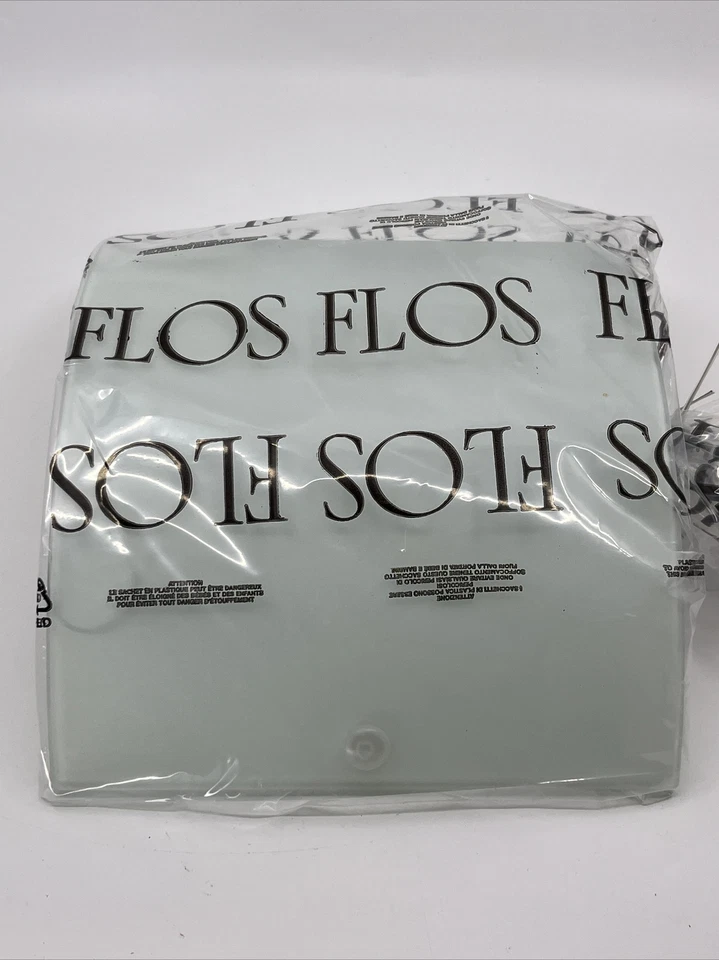 Aplique de pared de repuesto Flos Piperita pantalla de vidrio diseño Marcello Ziliani Italia Foto 2 de 4