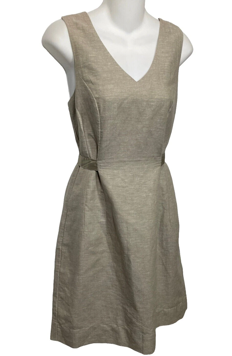 Banana Republic Women's Petites Linen Sleeveless Dresses for Women