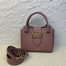 Burberry Pre-Owned Authentic Satchel Pink Free Tracked Shipping