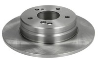Abe 2X Bremsscheibe Hinten Ø278 Mm Voll FüR Mercedes-Benz C-Klasse W203 W202