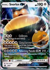 Snorlax GX #SM05 Prices | Pokemon Promo | Pokemon Cards