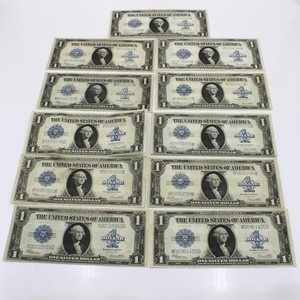 1923 Series $1 Silver Certificates U.S. Currency Notes Lot of 11 NR #C925-3