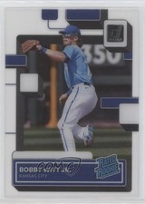 2022 Panini Chronicles Clearly Donruss Bobby Witt Jr #74 15t1