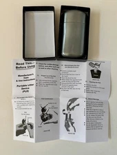 Portable Litter Device PLD Personal Ashtray Butt Can With Box