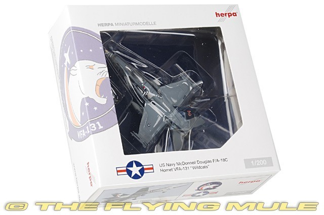 Herpa Wings 1:200 USN VFA-131 Wildcats McDonnell Douglas F/A-18C