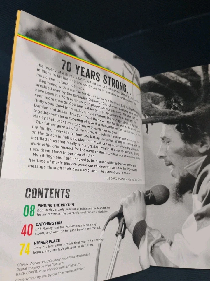 BOB MARLEY - NEWSWEEK SPECIAL EDITION: THE OFFICIAL 70TH ANNIVERSARY TRIBUTE - Image 4 of 4