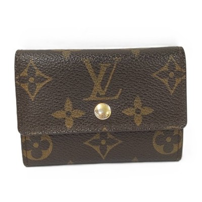 LOUIS VUITTON Monogram Porte Monnaie Plat Münzetui M61930