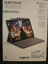 Logitech Slim Folio Keyboard Case for iPad 10...