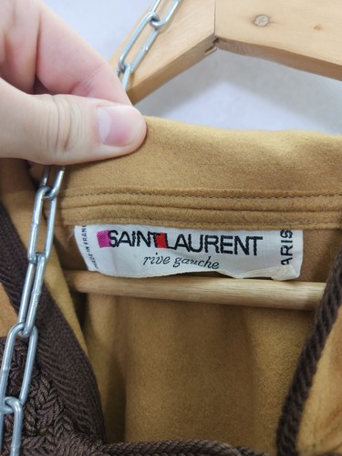 Vintage Saint Laurent rive gauche orange moroccain cape poncho onesize - Picture 7 of 7