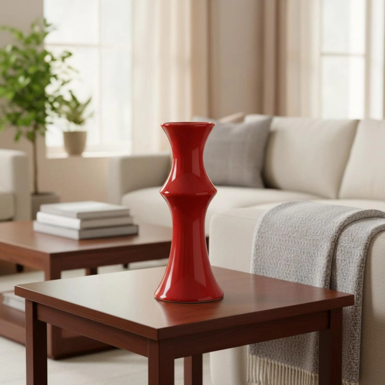 Bamboo Shaped Vase Retro Design Bamboo Joint Vase Elegant for Shelf