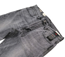 Levi's Men's 502 Taper Fit Premium Selvedge Jeans Grey 295071582