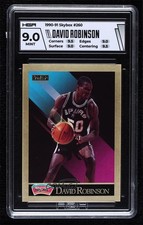 1990-91 Skybox David Robinson #260 HGA 9 MINT HOF 0gt4