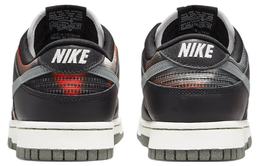 Size 7.5 - Nike Dunk Low Graffiti Pack - Black Red for sale online