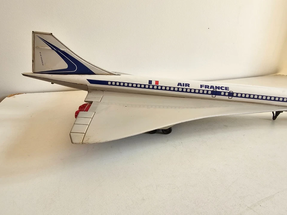 Jouet Avion Concorde Air France à Friction Joustra - Photo 3/4