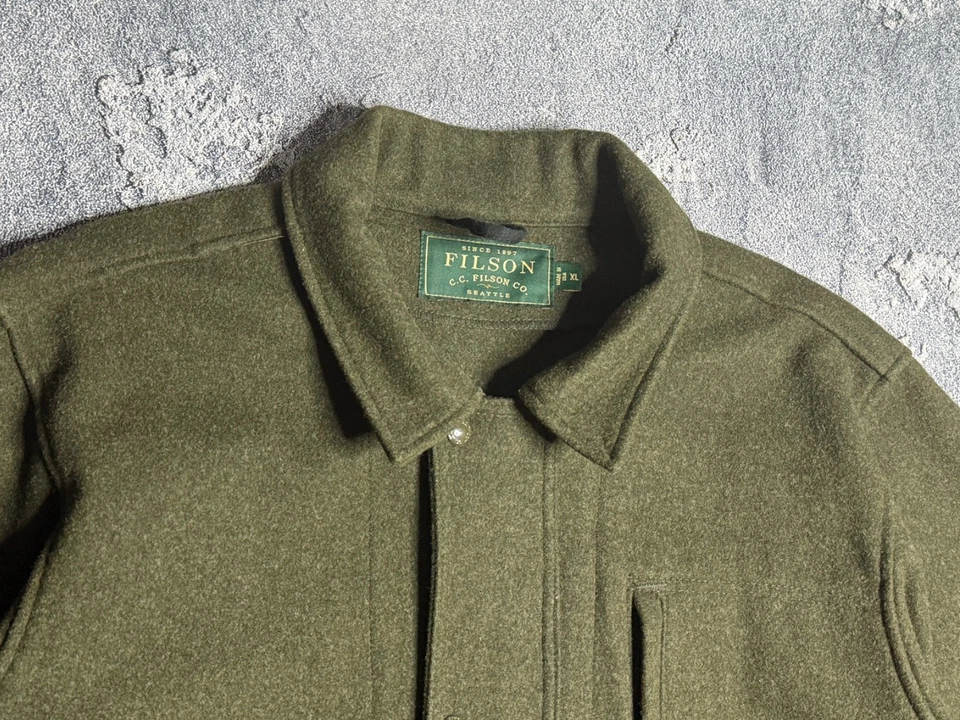 vintage Filson men's wool jacket XL - Image 4 of 4
